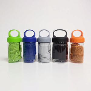 BOTELLA CON TOALLA - Imagen 2
